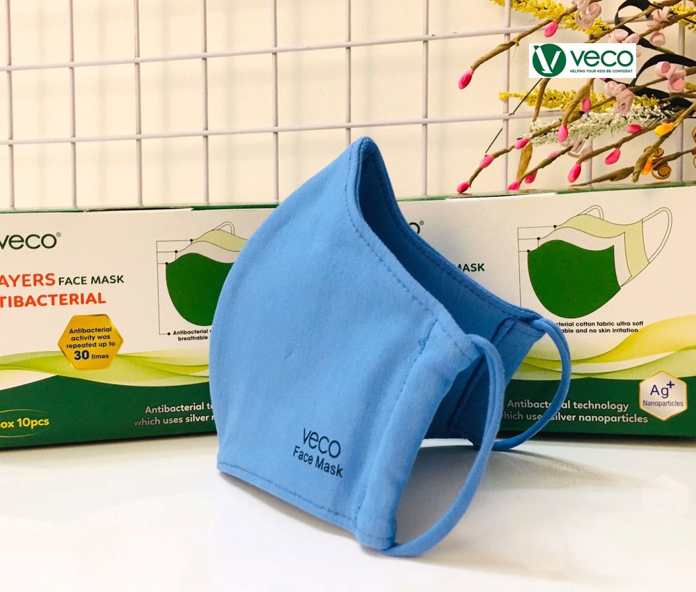 Mua Sỉ Khẩu Trang Vải Kháng Khuẩn VECO
